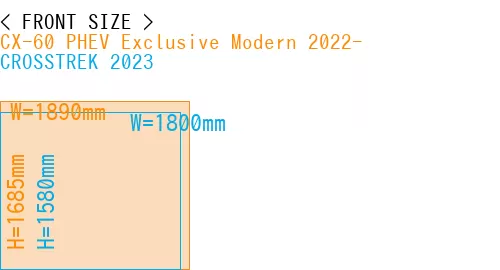 #CX-60 PHEV Exclusive Modern 2022- + CROSSTREK 2023